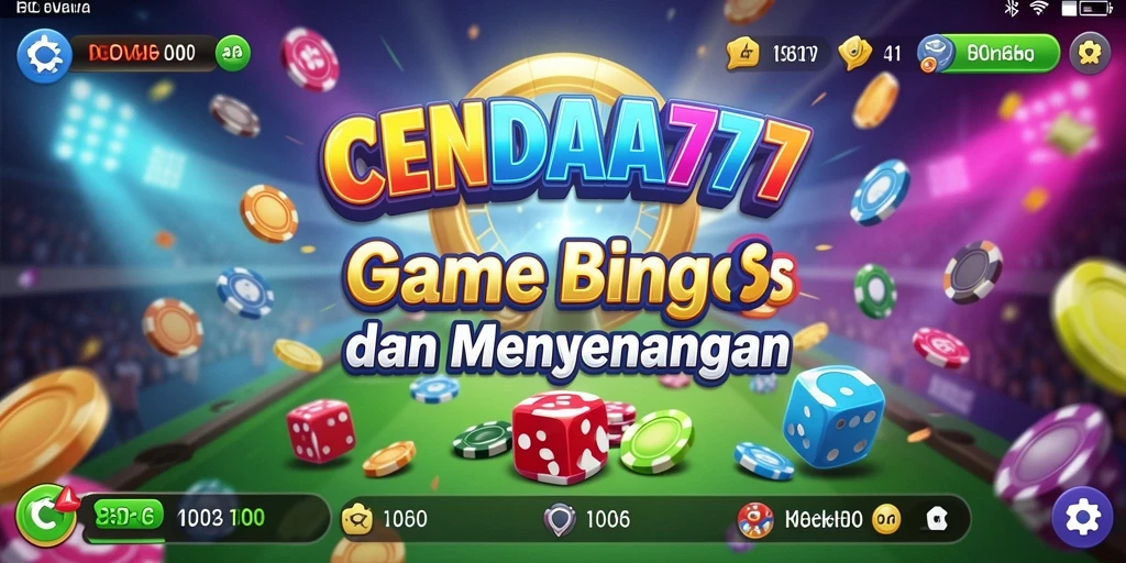 Tampilan gameplay CENDANA777 yang seru dalam permainan Bingo.