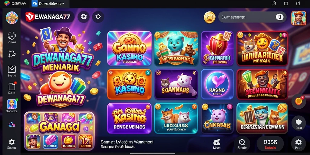 Tampilan gameplay seru di DEWANAGA77 dengan grafis menakjubkan.