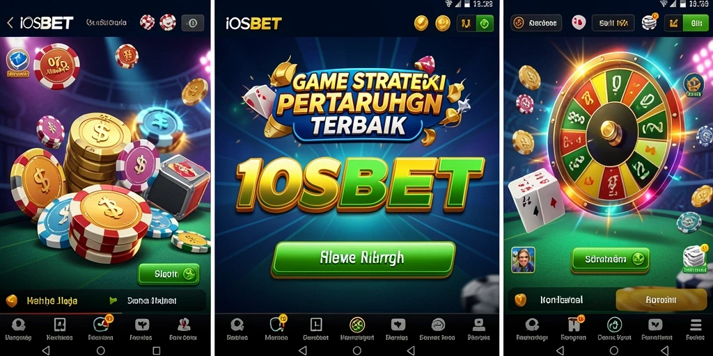 Screenshot gameplay IOSBET menunjukkan momen taruhan seru dan interaksi pemain.