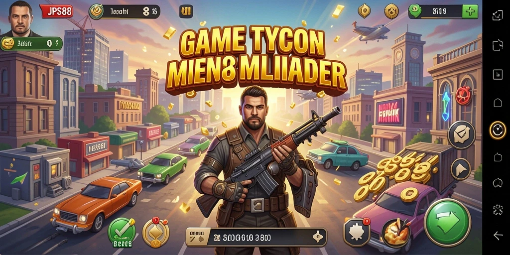 Tampilan gameplay JPS88 yang menantang dan menyenangkan dalam membangun bisnis.