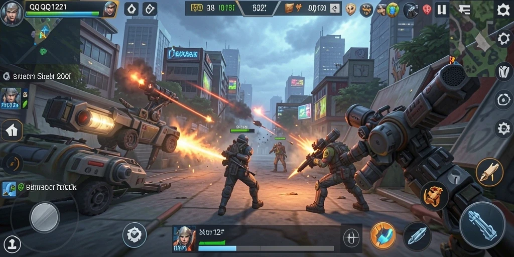 Gameplay seru dan mendebarkan di QQ1221